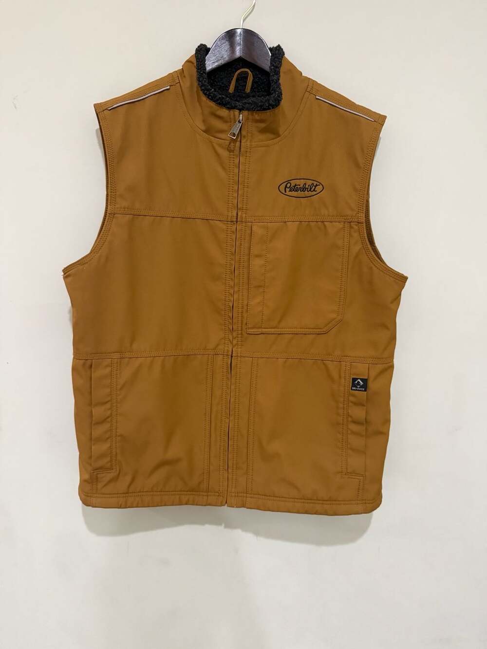 Dri-Duck Peterbilt Grizzlytec Canvas Vest Size L Brown